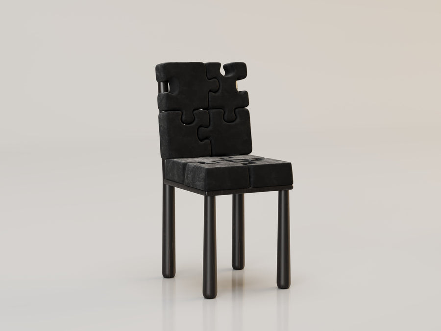 L'INSOLENTE Chair in Black