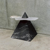 Pyramid in the Clouds Side Table