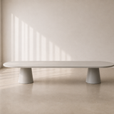 Race Track Oval Dining Table