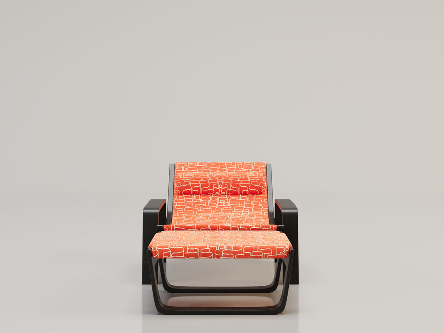 LA FIDÈLE Chair in Orange