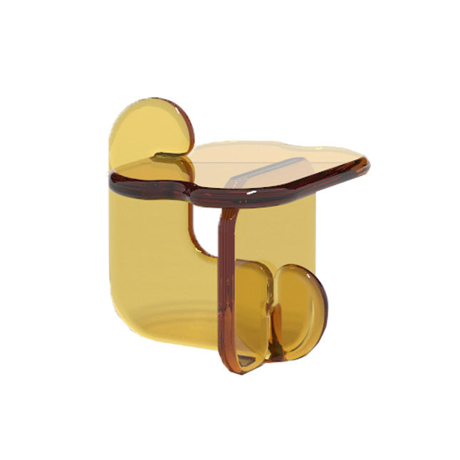Plump Side Table in Topaz Yellow