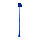 Giacometti Floor Lamp in Blue Silicone