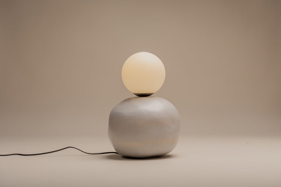 Tett Lamp in Grey Oxide