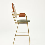Iris Bar Stool with Arms