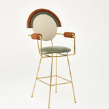 Iris Bar Stool with Arms