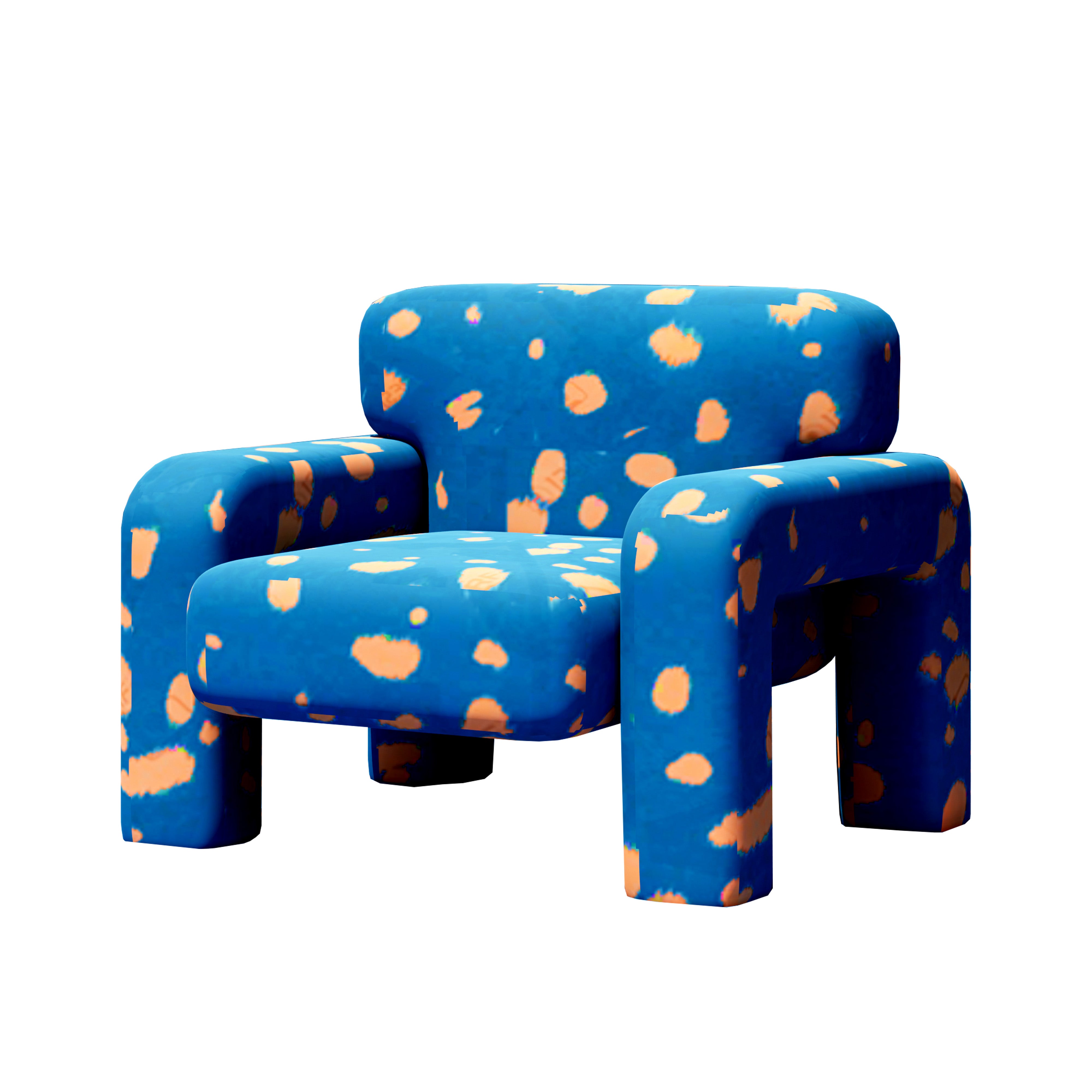 Carlo Chair in Blue