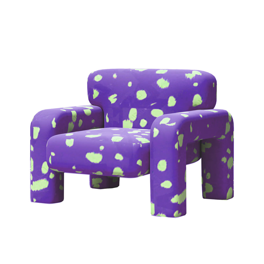 Carlo Chair in Purple