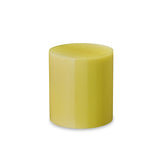 Scale Drum Side Table In Yellow