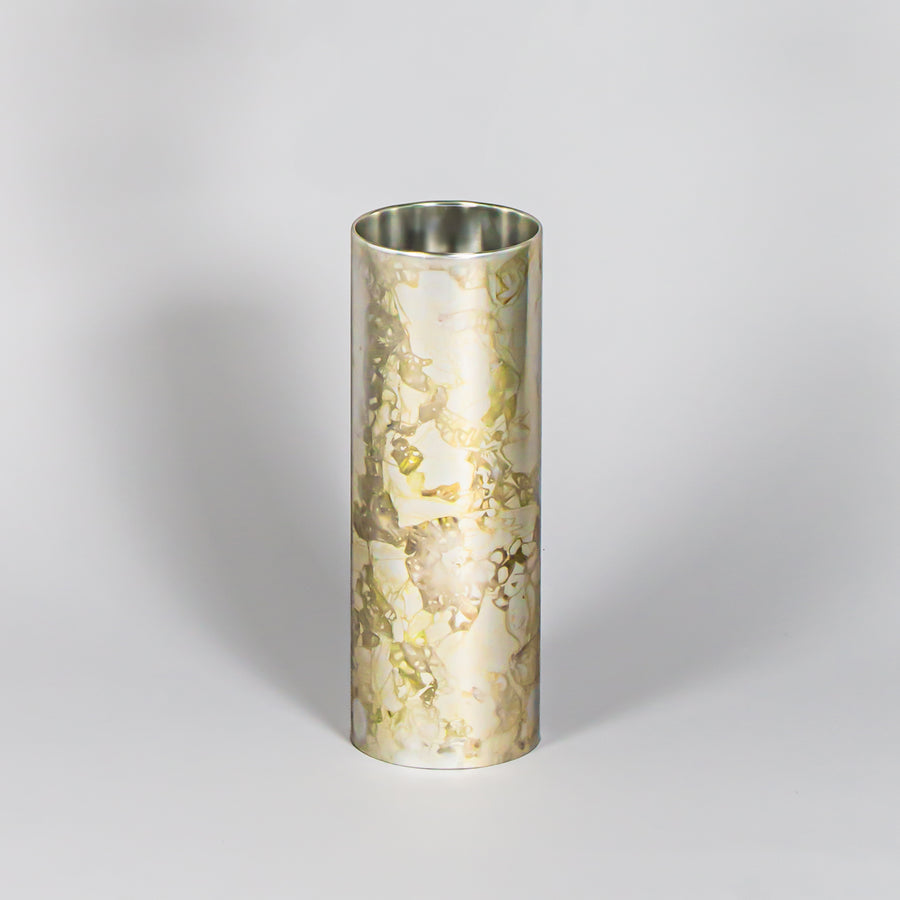 Small Cambium Vase in Glossy Green
