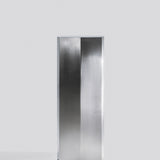 Ame II Pedestal in Brushed Stainless Steel