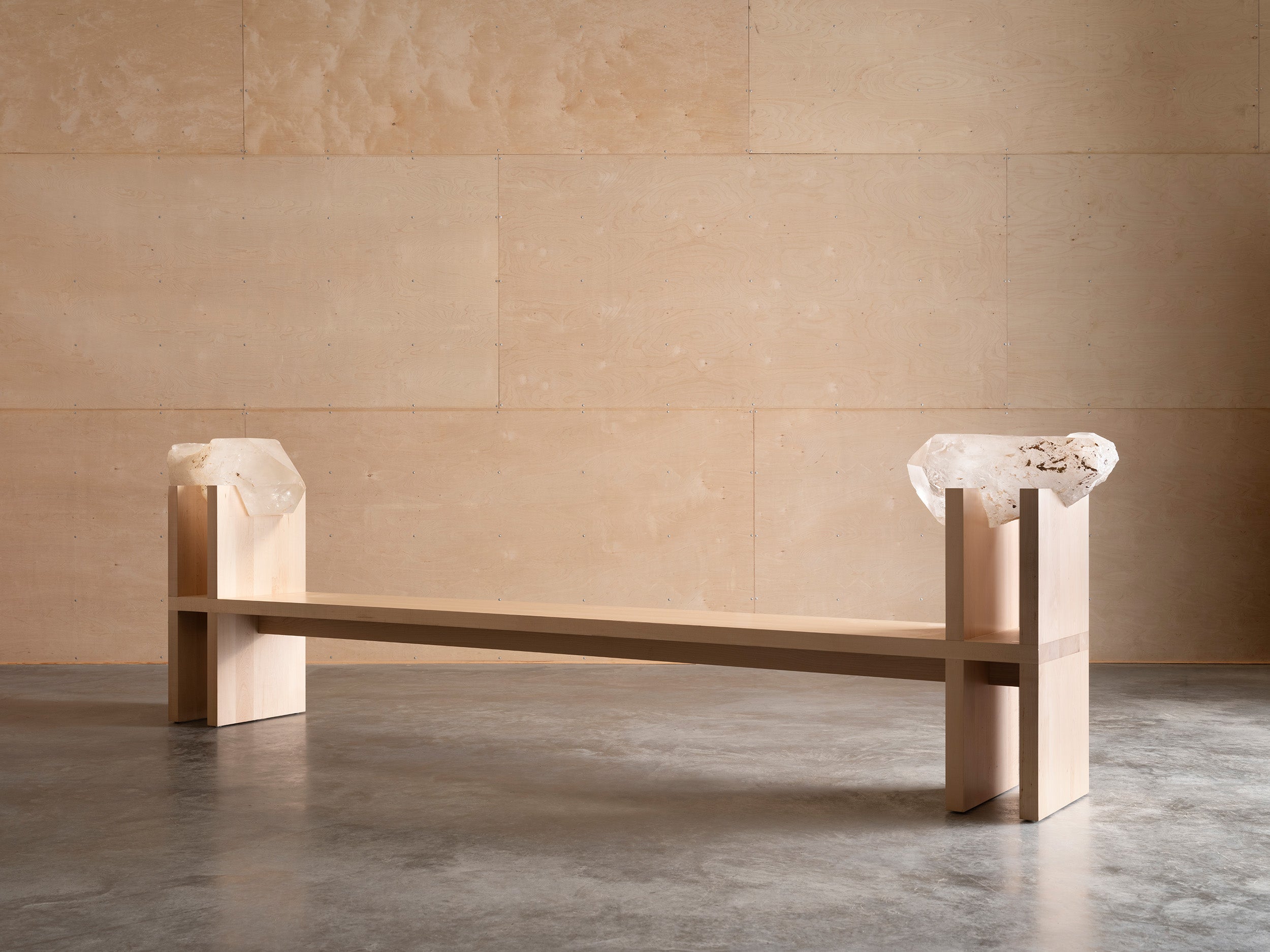 Bench prototype for Human Use – Tuleste Factory