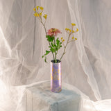 Small Cambium Vase in Glossy Purple
