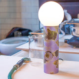 Cambium Table Lamp in Purple