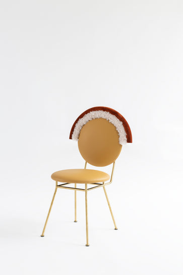 Iris Spring Chair in Leather