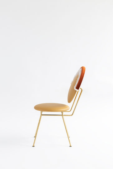 Iris Spring Chair in Leather