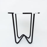 Jasmine Pizza B&W Side Table