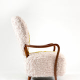 Uni Armchair in Yellow/Cream