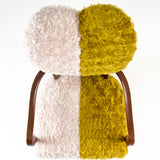 Uni Armchair in Yellow/Cream