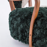 Uni Armchair in Green/Cream