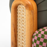 N-Gene Armchair Cherry & Olive