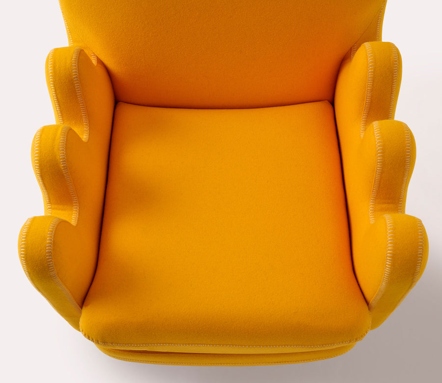 Semo Armchair in Yellow