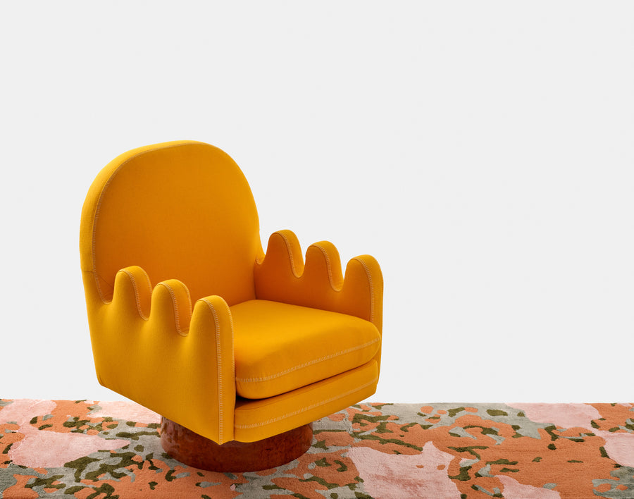 Semo Armchair in Yellow