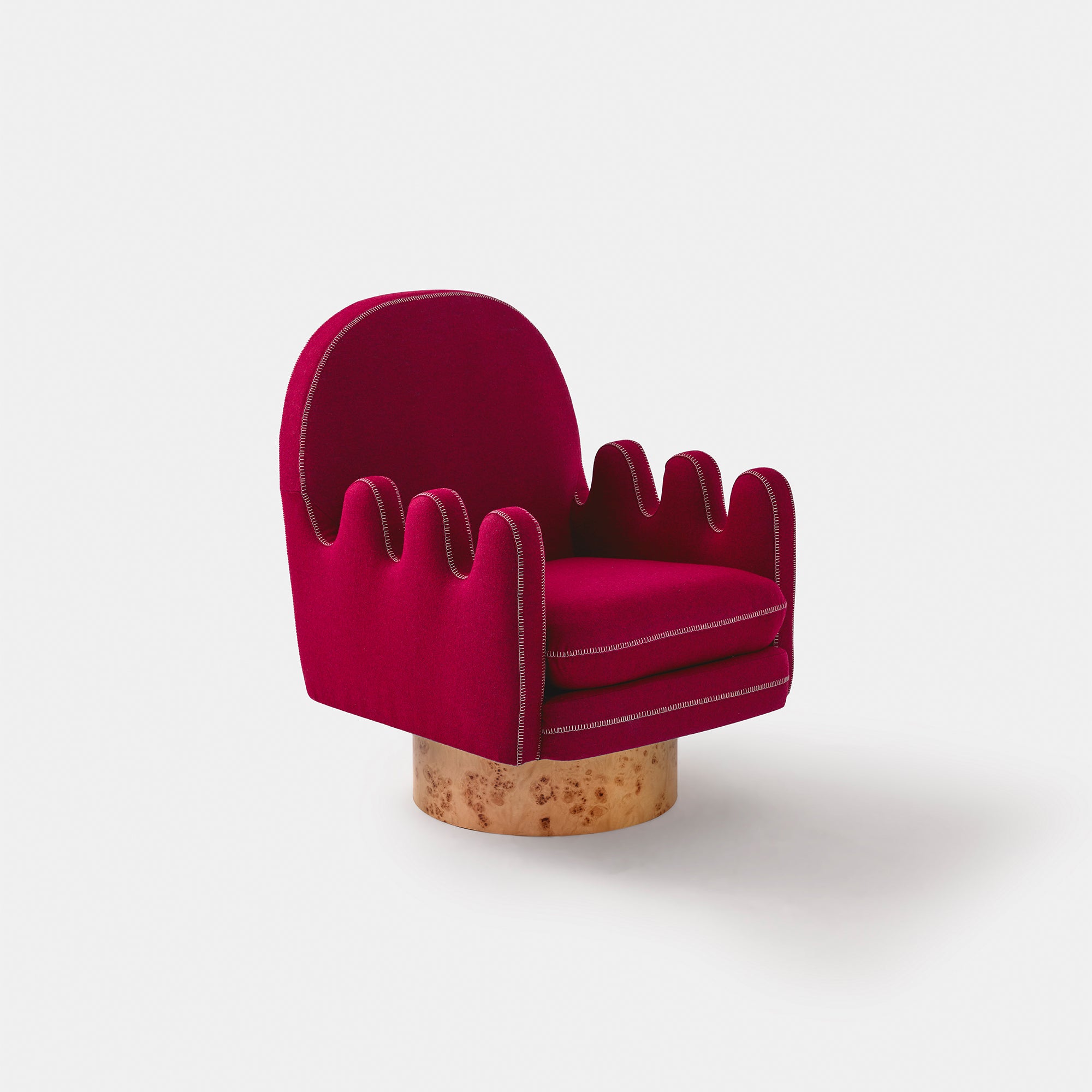Semo Armchair in Navy