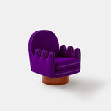 Semo Armchair in Navy
