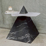 Pyramid in the Clouds Side Table