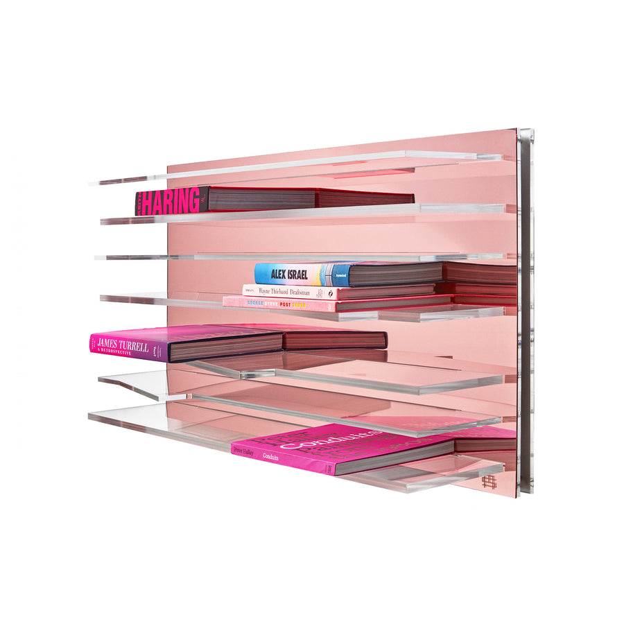 Rose Gold Sapere Bookcase