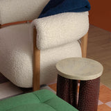 Raspberry Side Table