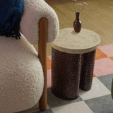 Raspberry Side Table