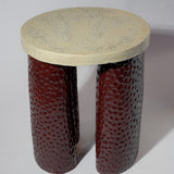 Raspberry Side Table