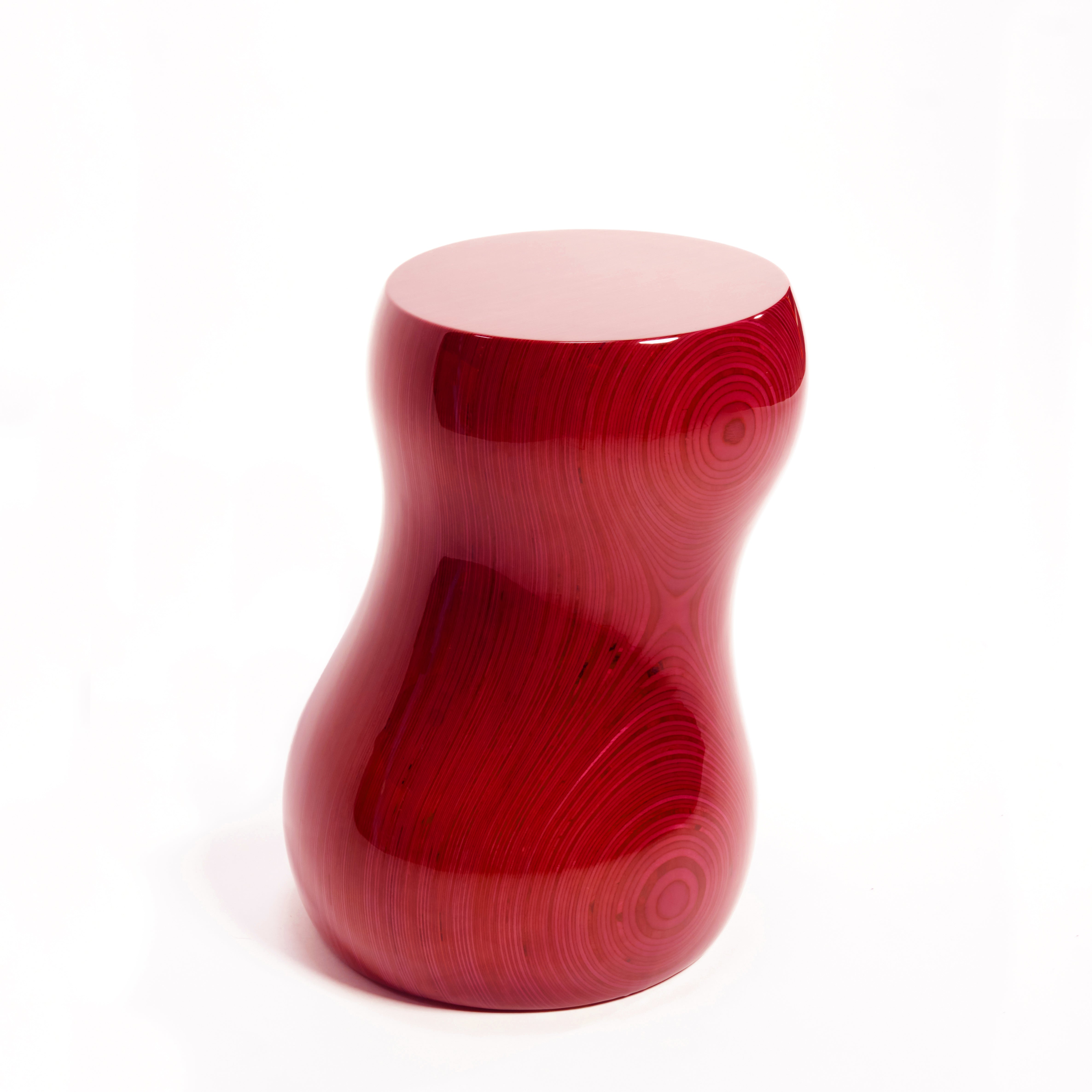 Red D0U8L3 Side Table