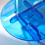 Plump Coffee Table in Bold Blue