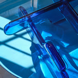 Plump Coffee Table in Bold Blue