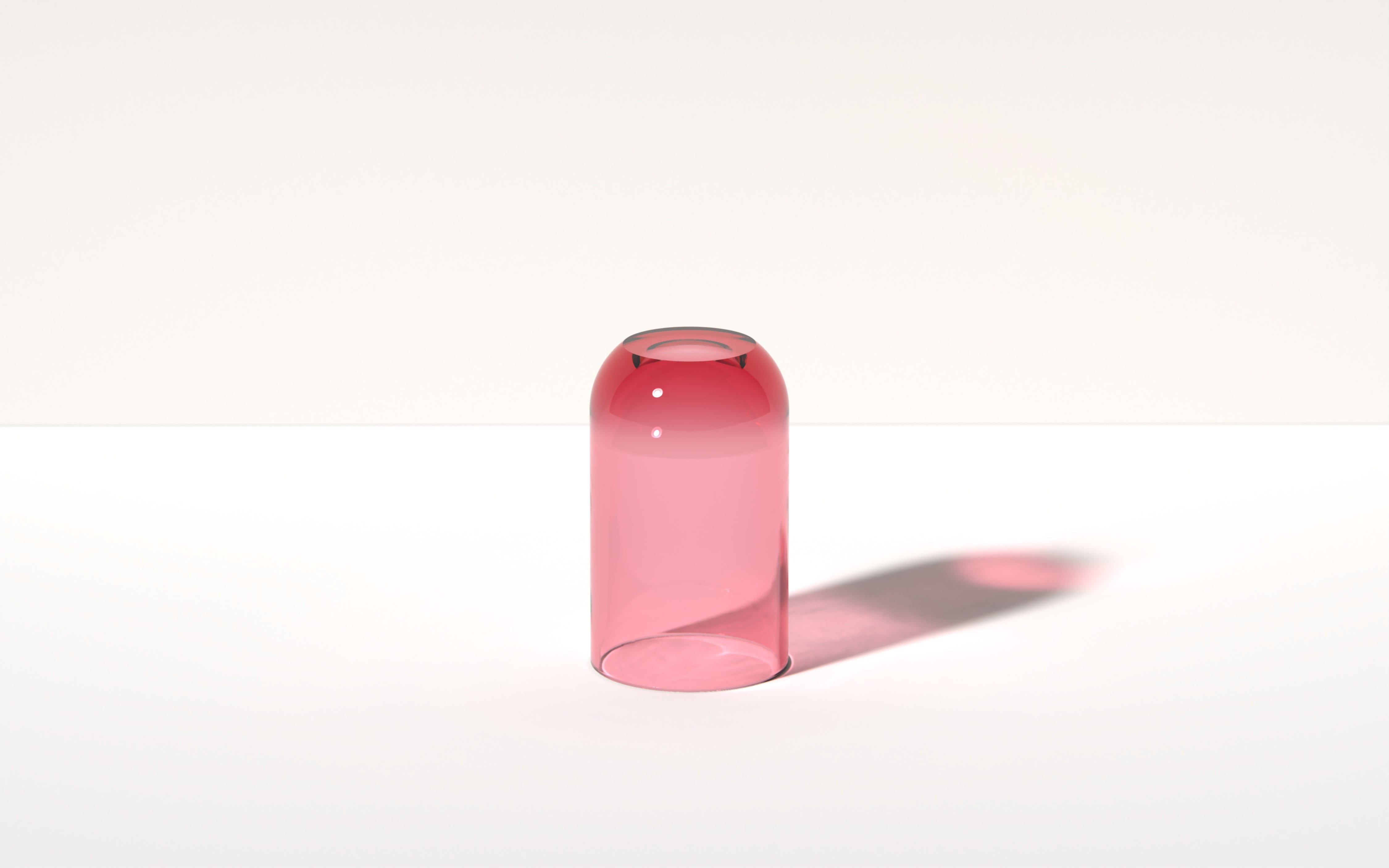 Mini Dew Drop in Watermelon Red