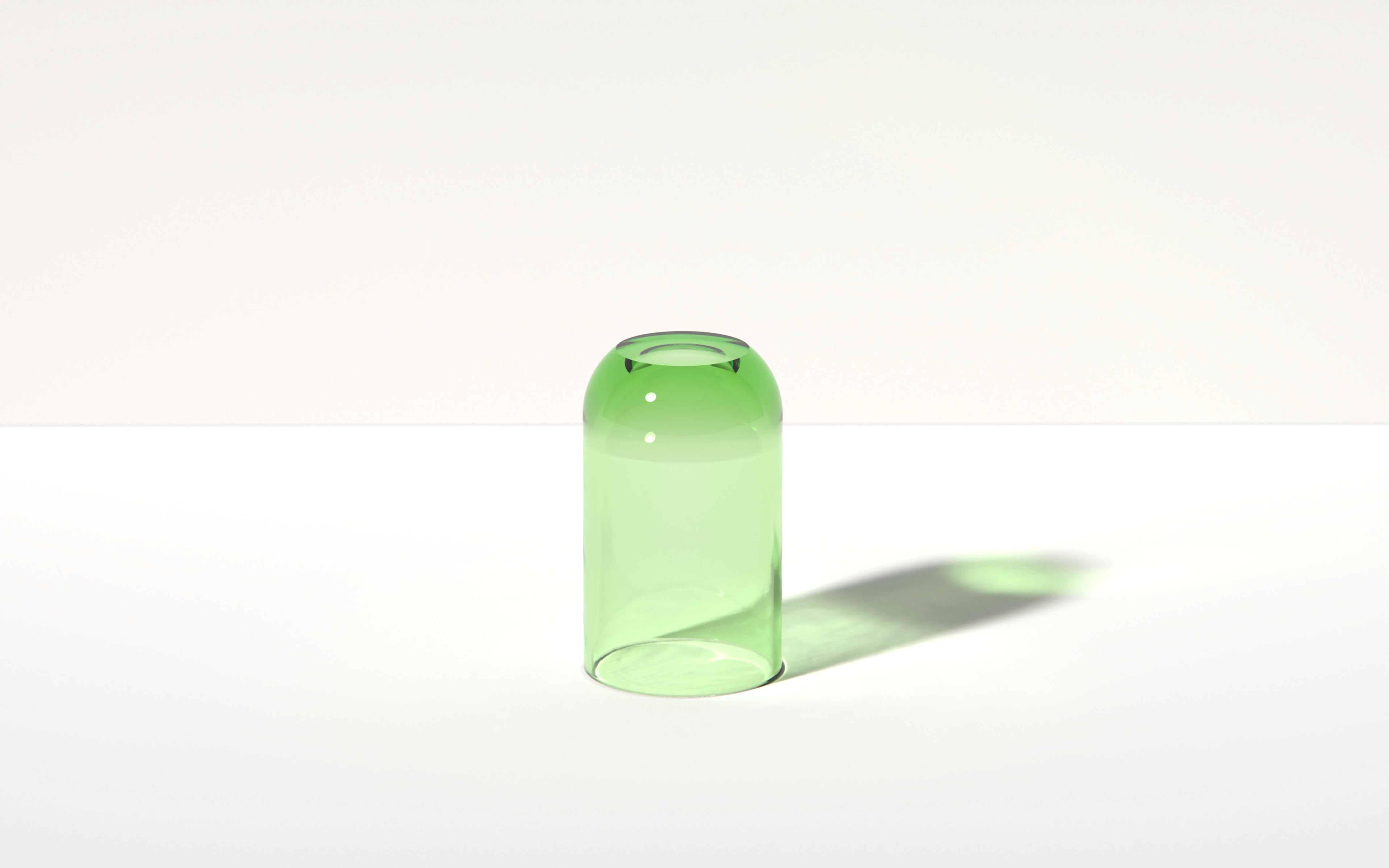 Mini Dew Drop in Aegean Blue