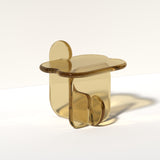 Plump Side Table in Aquamarine