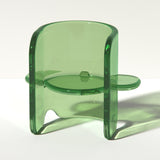 Plump Chair in Bold Blue
