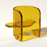 Plump Chair in Bold Blue