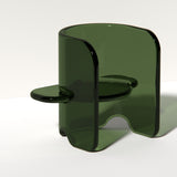 Plump Chair in Bold Blue