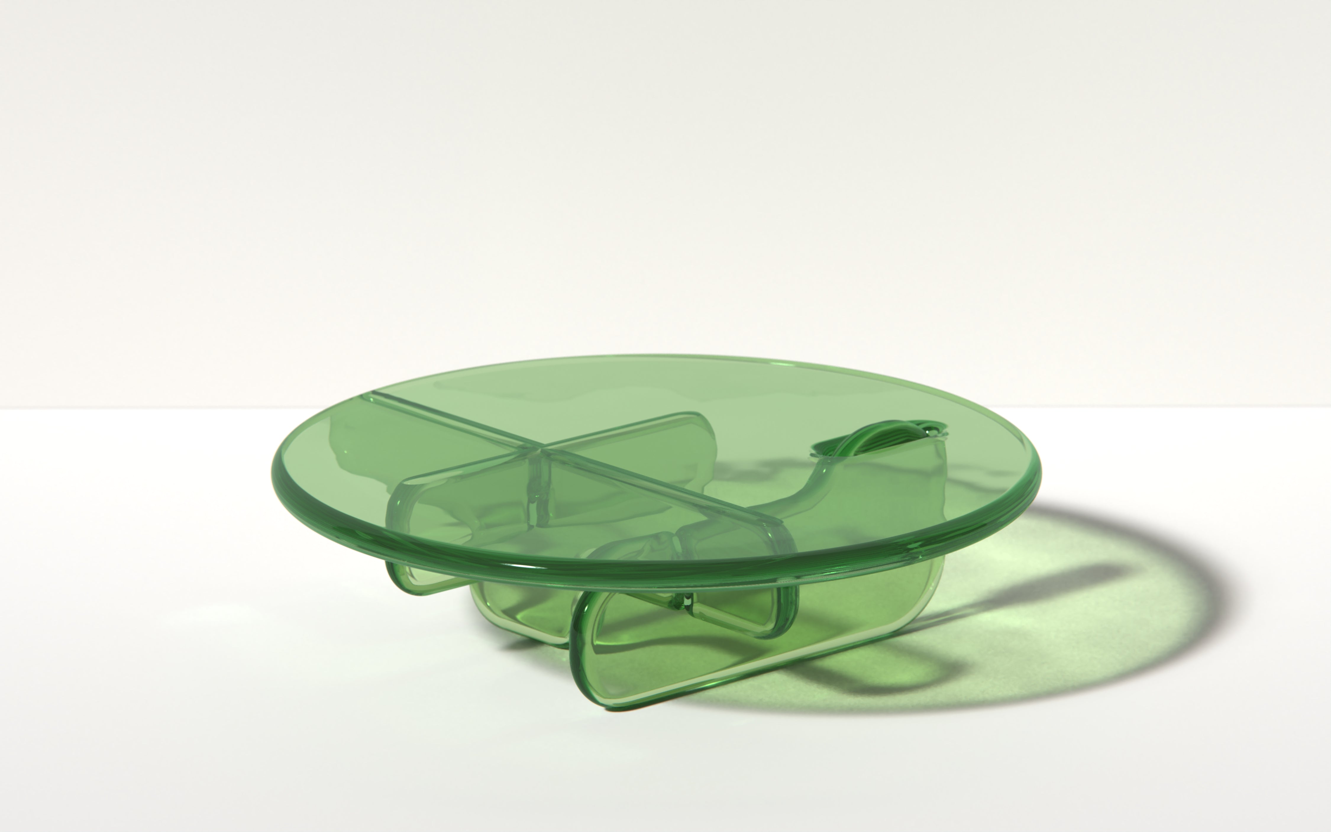 Plump Coffee Table in Bold Blue