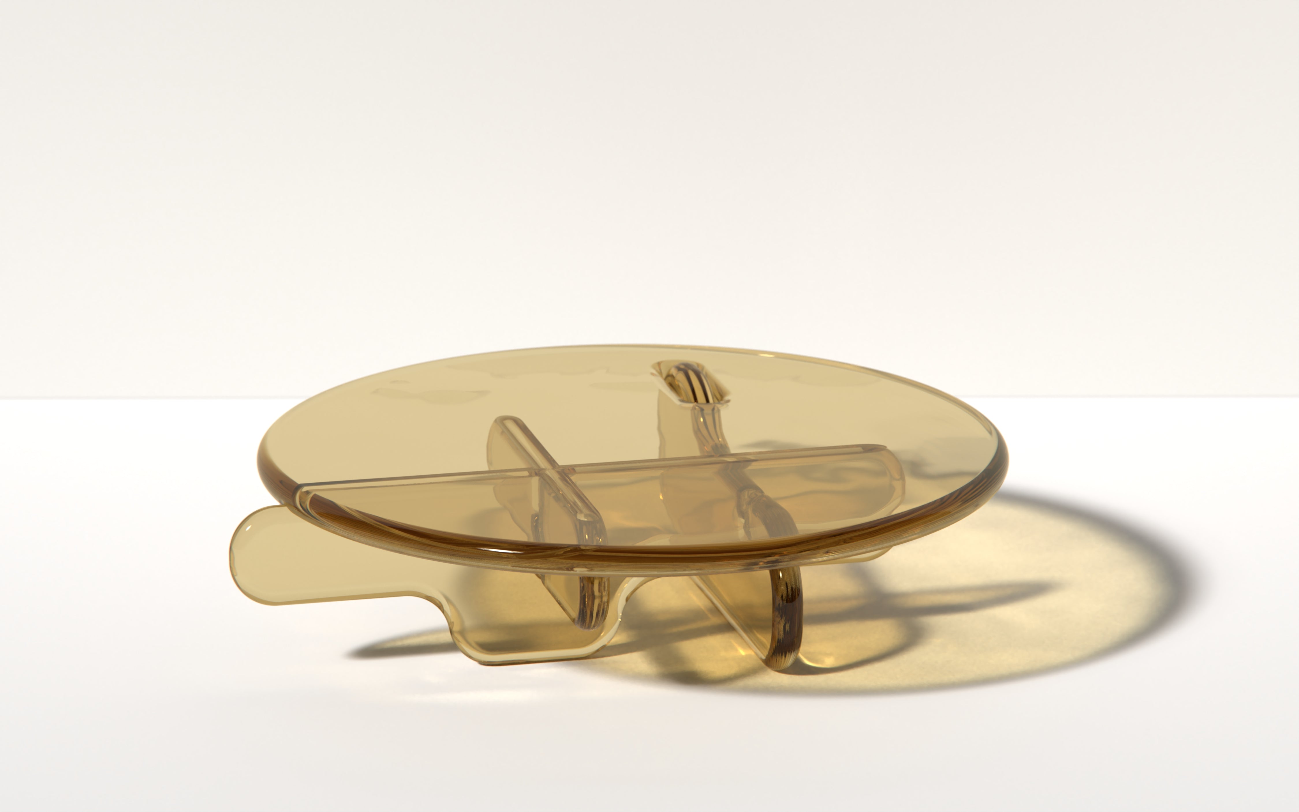 Plump Coffee Table in Bold Blue