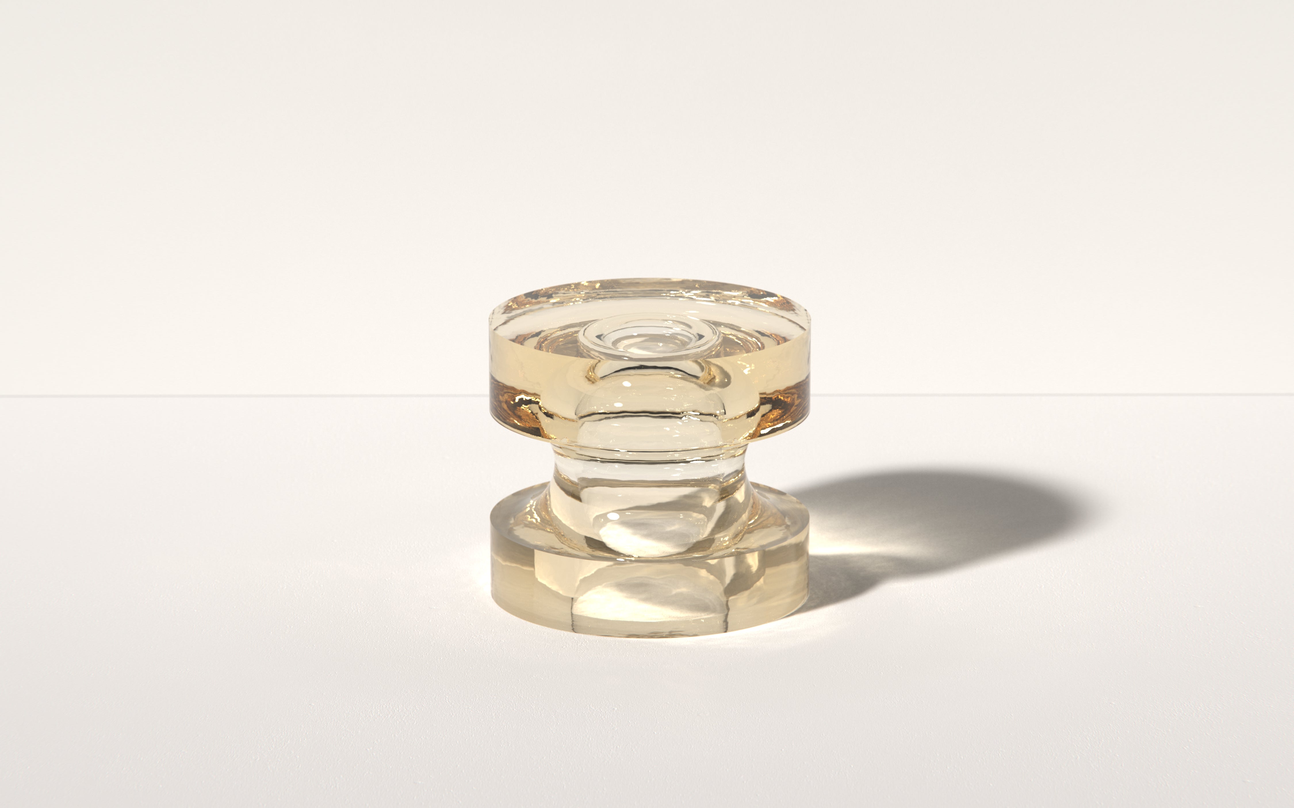 Echo II Side Table in Rosé