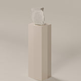 Ame White II Pedestal in Lacquer