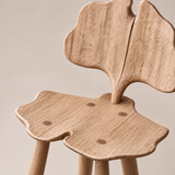 Ginkgo Bar Stool in Natural Finish