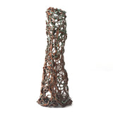 Copper Patina Bud Vase