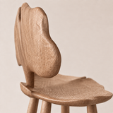 Ginkgo Bar Stool in Natural Finish