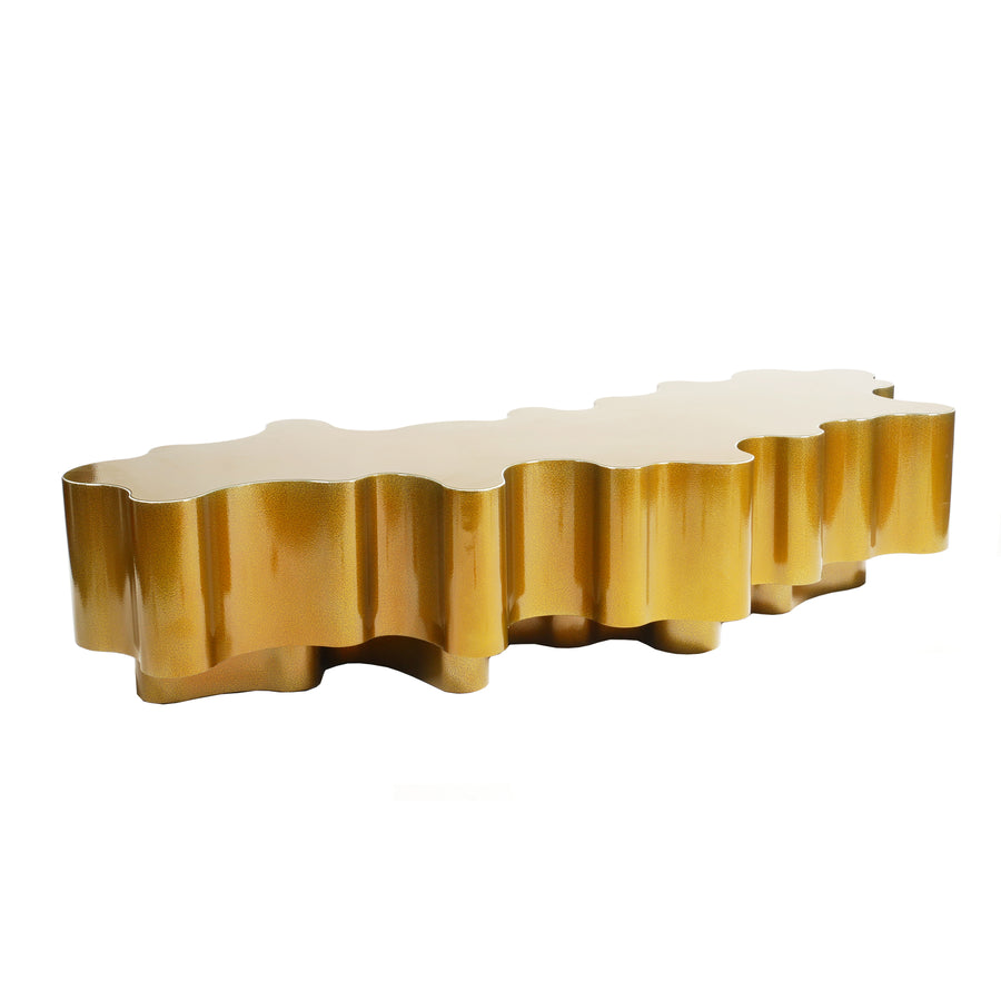 Gold Tidal Coffee Table